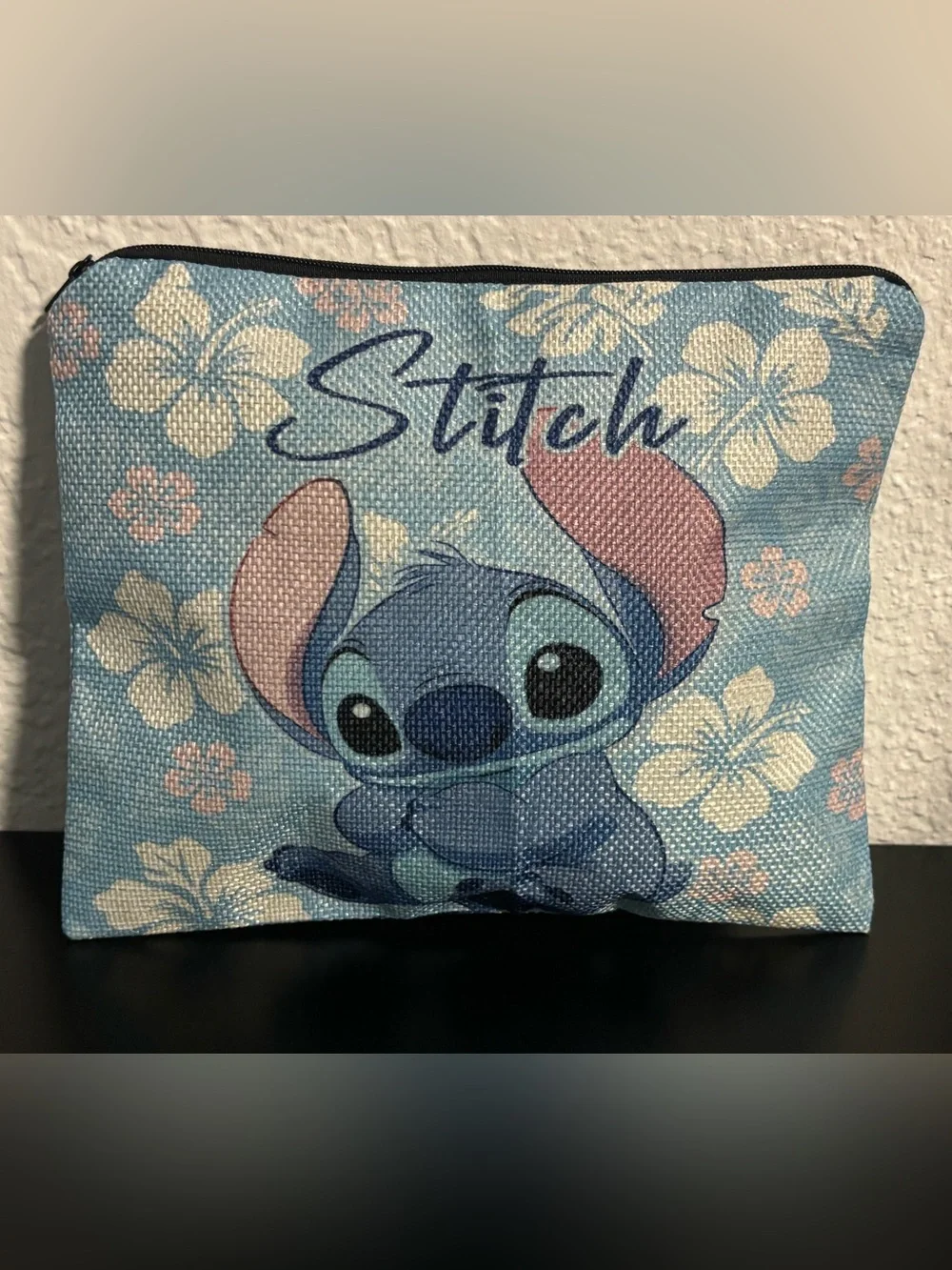 Stitch Cosmetic Pouch Beauty Bundle